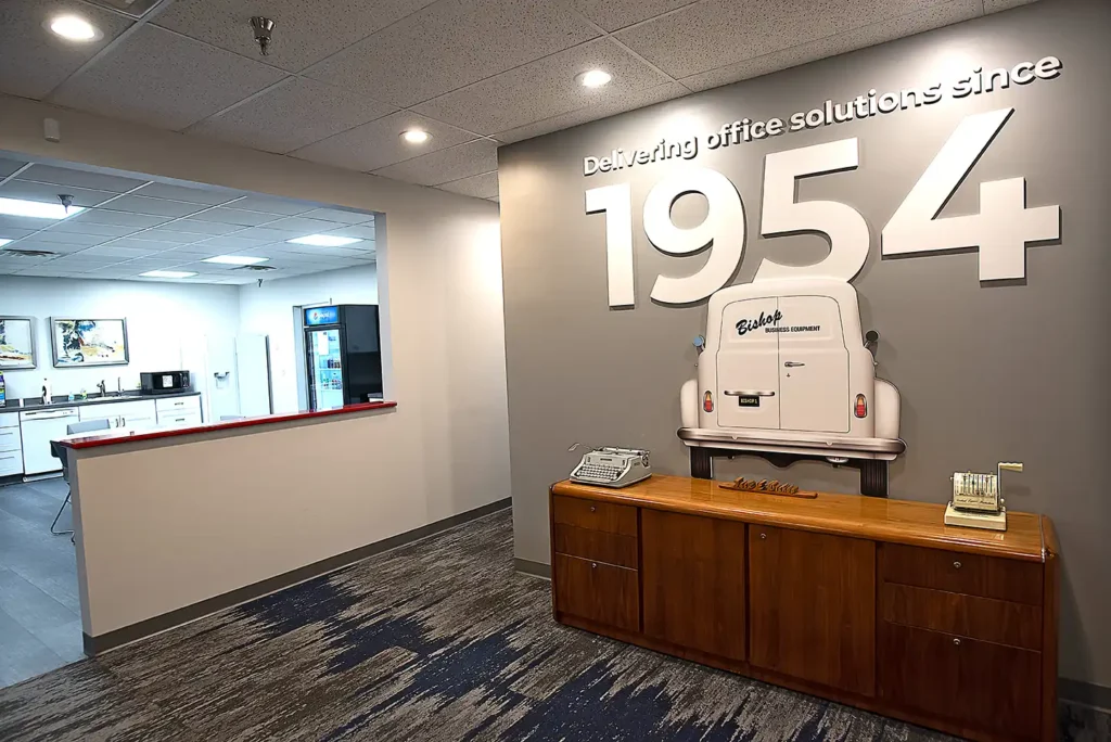 Office 70 Yeard Wall display BBEC