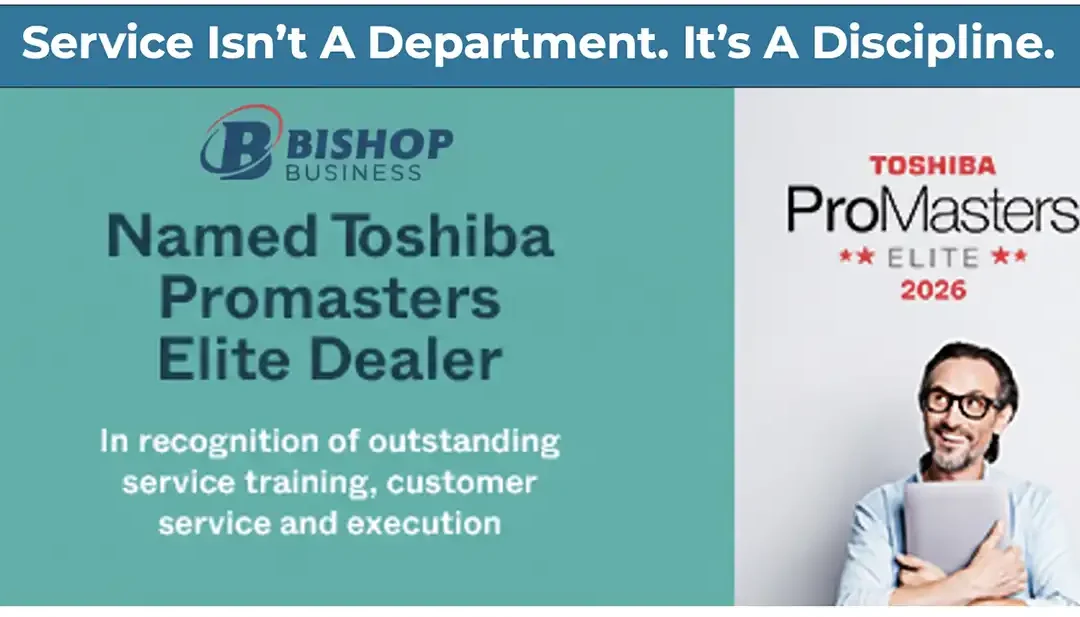 Bishop Business - Toshiba ProMasters - Elite 2026 Dealer